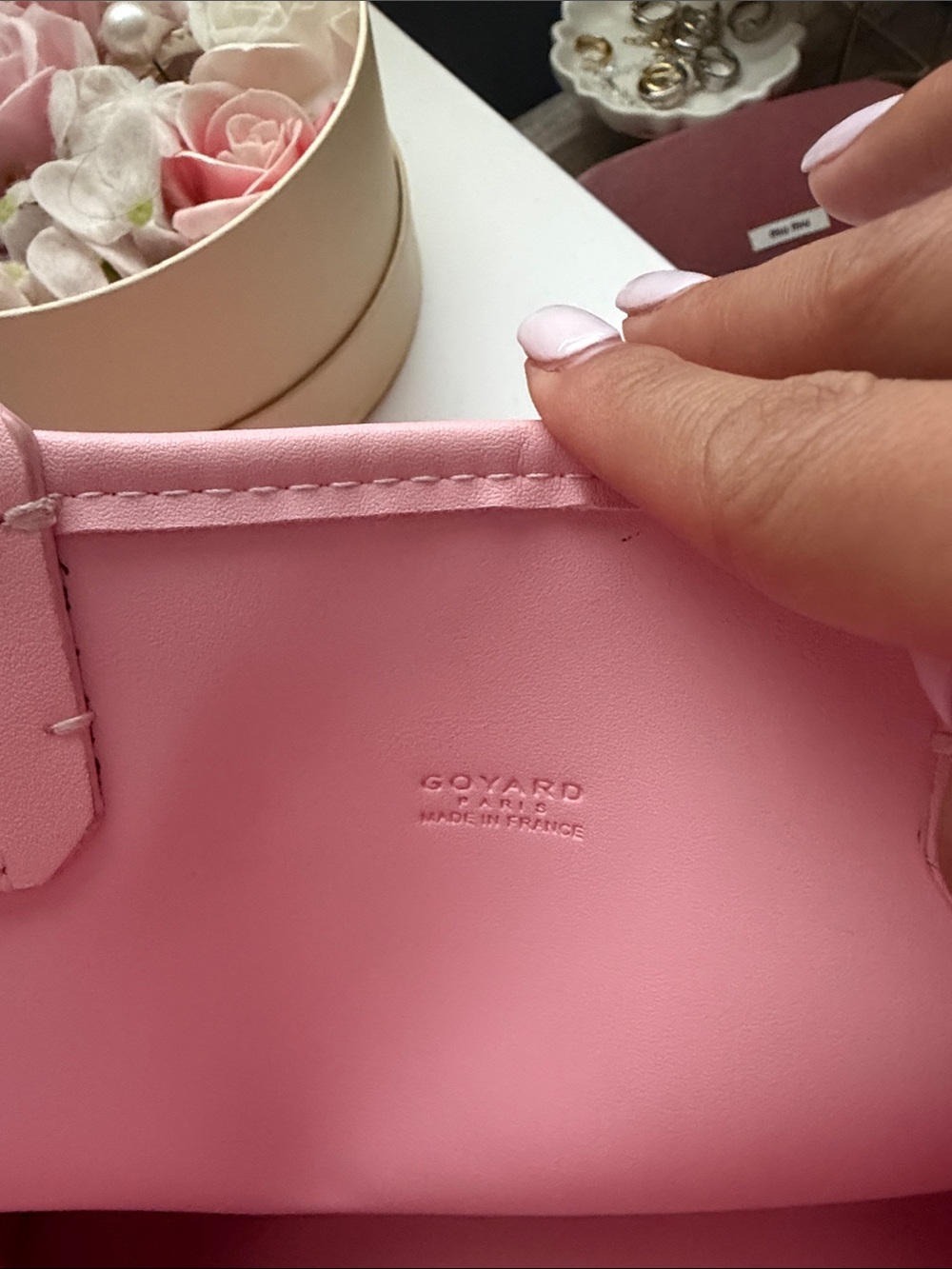 pink tote - Picture 3 of 3